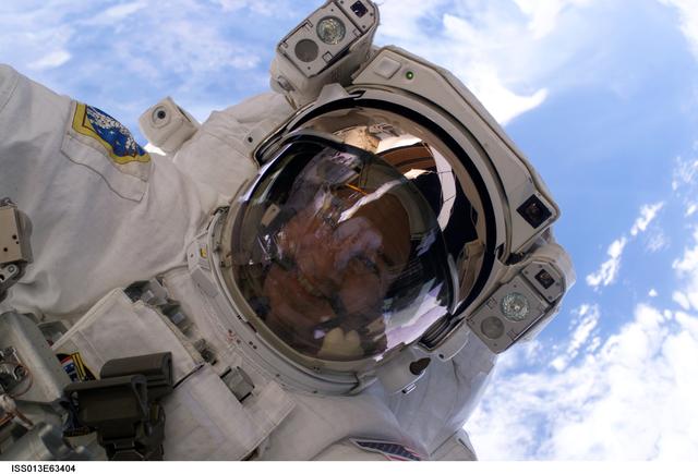 NASA image: Williams during EVA 5 on Expedition 13