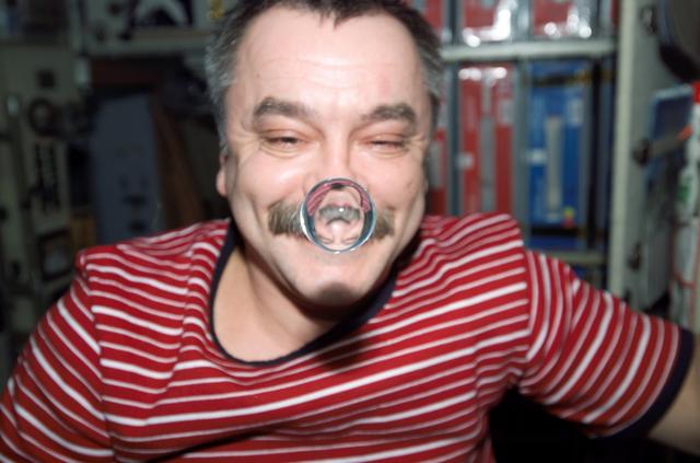 NASA image: Tyurin in Zvezda