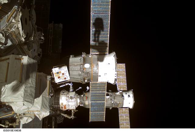 NASA image: View of MISSE PEC taken during a session of Expedition 15 EVA