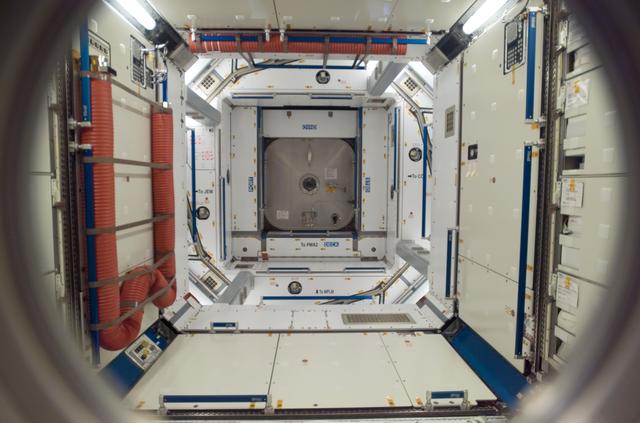 NASA image: Node 2 Interior after Installation