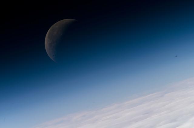Lunar Observations taken during Expedition 16/STS-120 Joint Operations