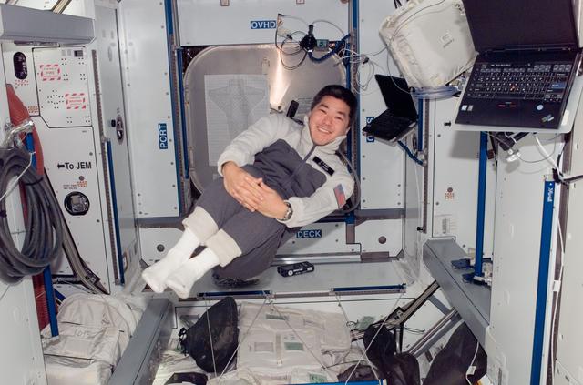 NASA image: Tani in Node 2