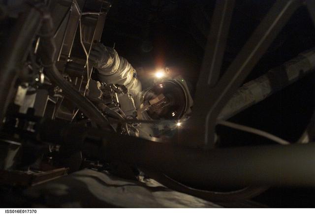 NASA image: Whitson during EVA 13