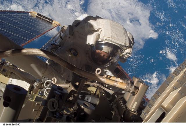 NASA image: Whitson during EVA 13
