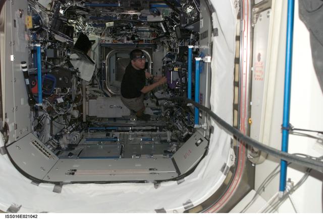 NASA image: Tani in the US Lab