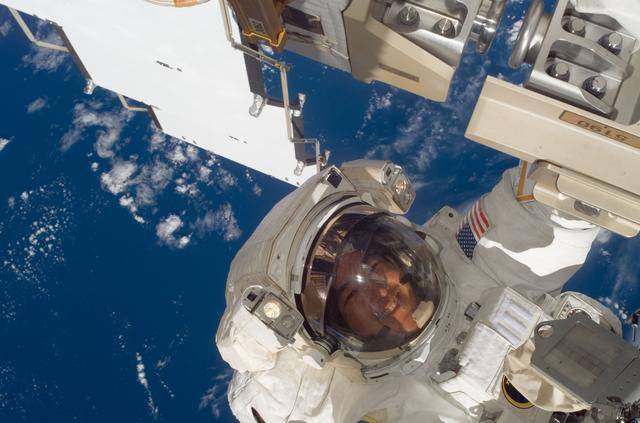 NASA image: Tani during EVA 14