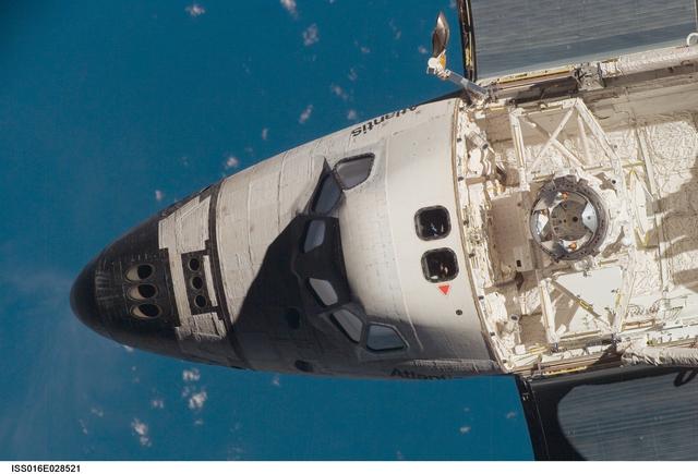 NASA image: Mapping Sequence performed during the STS-122 R-Bar Pitch Maneuver