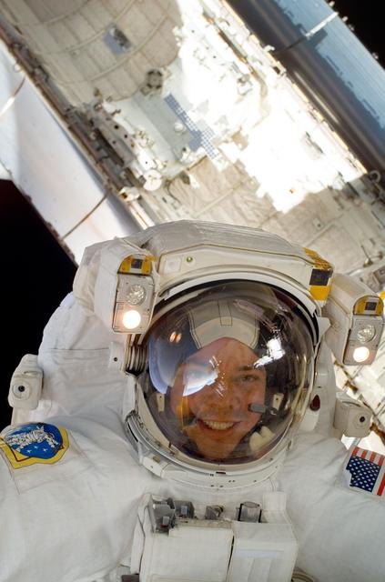 NASA image: Behnken during Expedition 16 / STS-123 EVA 4