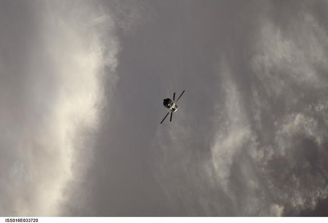 NASA image: ATV during Demonstration Day 1 Rendezvous Test