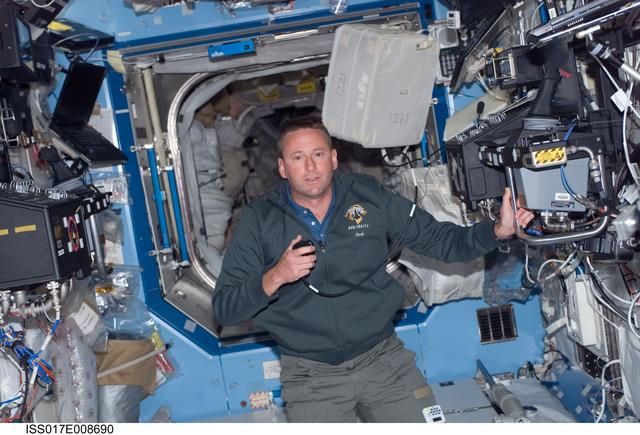 NASA image: Kenneth T. Ham in US Laboratory during STS-124