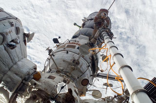 NASA image: Volkov during ISS Russian EVA 20 on Expedition 17