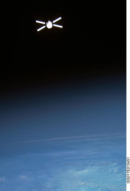 NASA image: Expedition 17 Automated Transfer Vehicle (ATV) Undocking