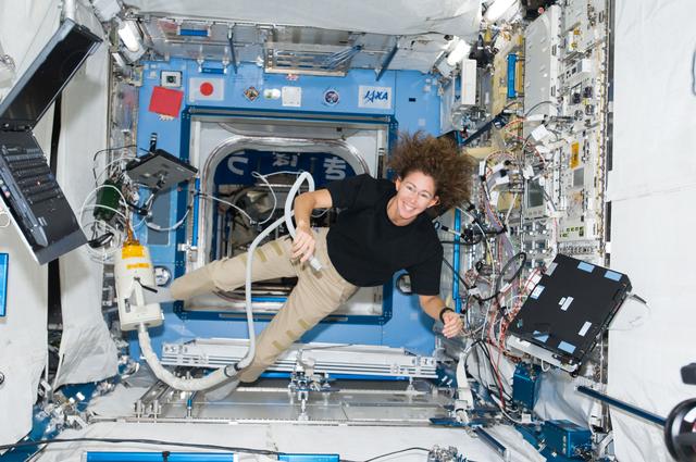 NASA image: ISS Expedition 18 Japanese Experiment Module (JEM)