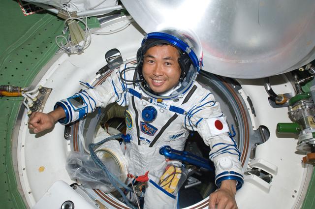 NASA image: SOKOL Pressure Suit Inspection