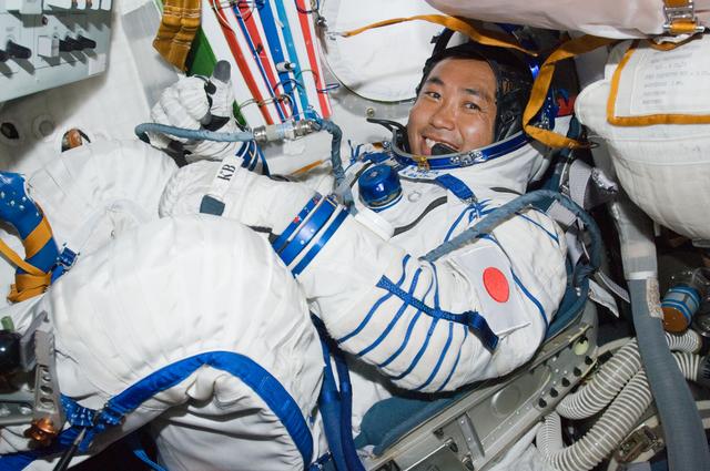 NASA image: SOKOL Pressure Suit Inspection