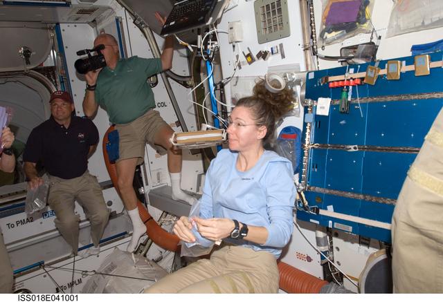 NASA image: Antonelli, Phillips and Magnus in Node 2 Harmony