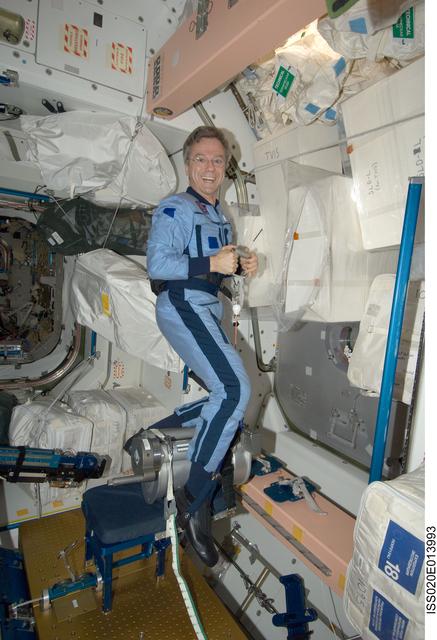 NASA image: Thirsk performs IFM on ARED