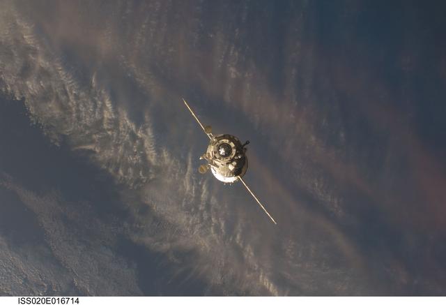 NASA image: Soyuz 18S relocation