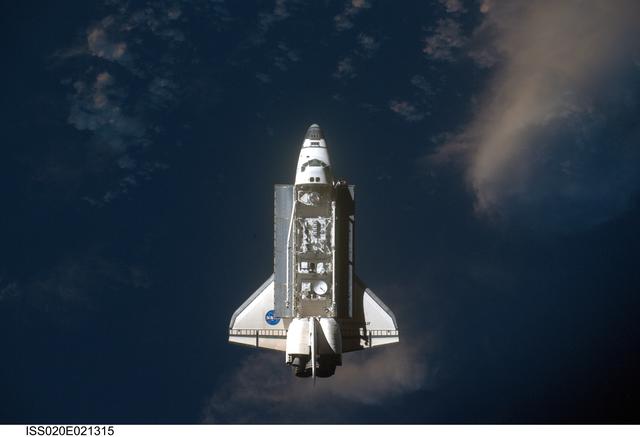 NASA image: STS-127 approach to ISS