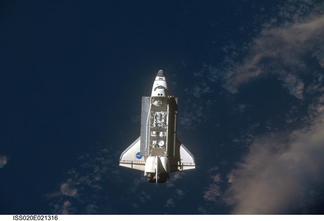 NASA image: STS-127 approach to ISS