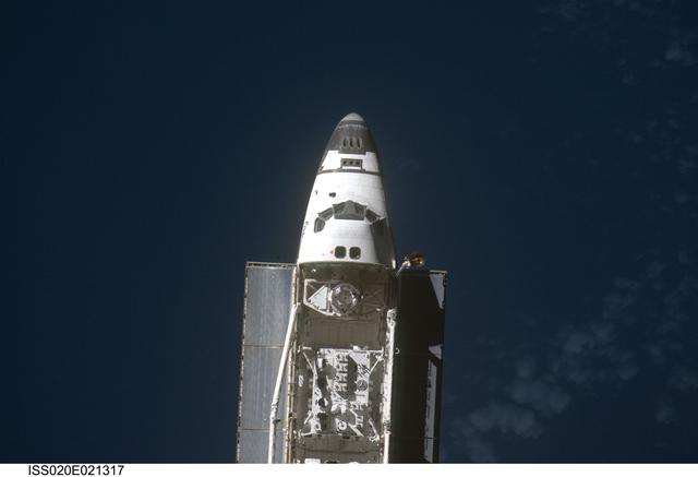 NASA image: STS-127 approach to ISS