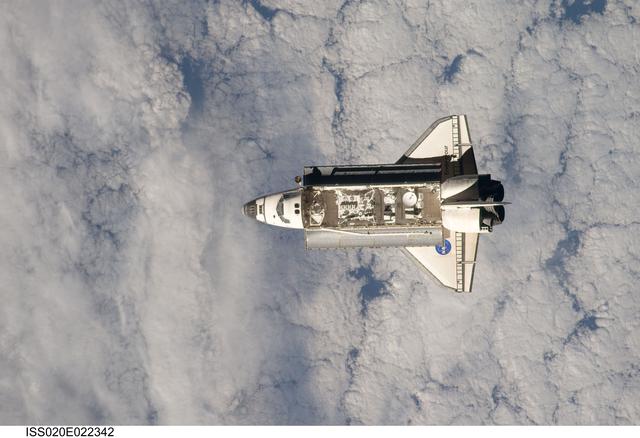 NASA image: STS-127 approach to ISS