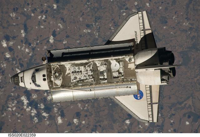NASA image: STS-127 approach to ISS