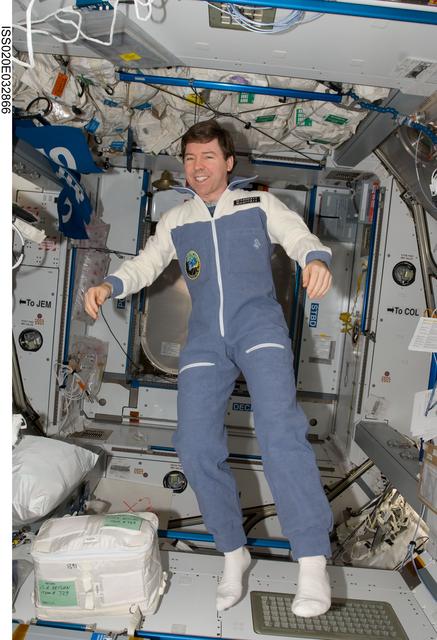 NASA image: Barratt in Node 2