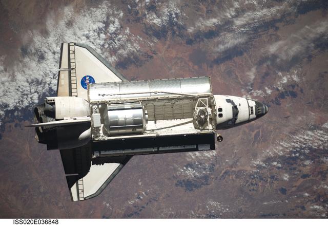 NASA image: STS-128 approach to ISS