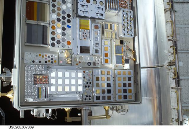 NASA image: MISSE-6 hardware