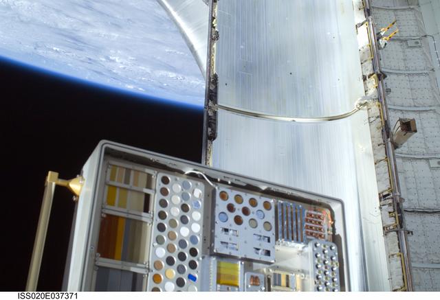 NASA image: MISSE-6 hardware