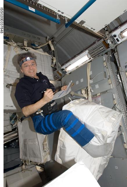 NASA image: MPLM stowage removal