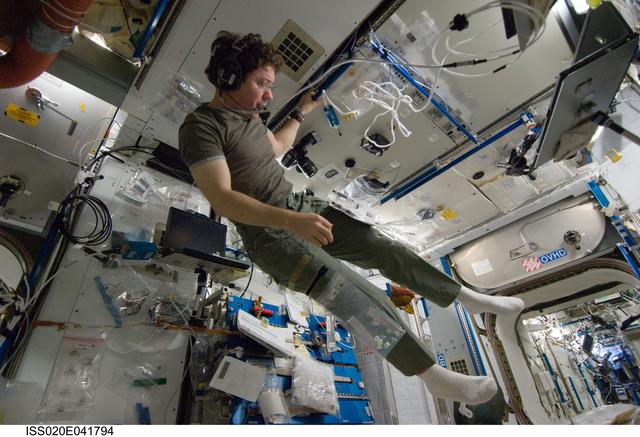 NASA image: Barratt in Node 2