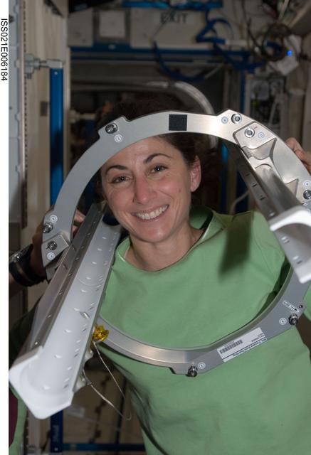 NASA image: Nicole Stott during MSRR Commissioning Activities