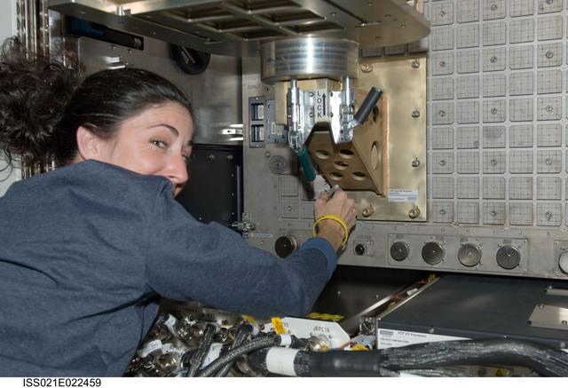 NASA image: FIR Light Microscopy Module Set Up