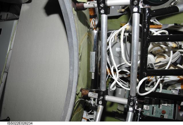 NASA image: Container Biorisk MSV No. 12 in the SM during Expedition 22