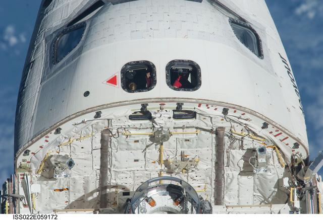 NASA image: Rendezvous Activities during Expedition 22