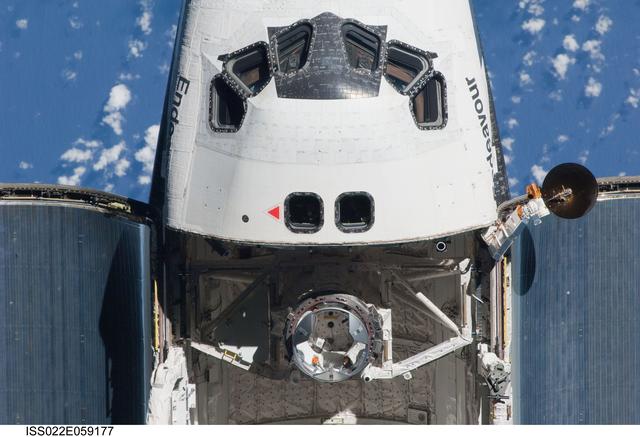 NASA image: Rendezvous Activities during Expedition 22