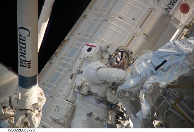 NASA image: Behnken during EVA-2