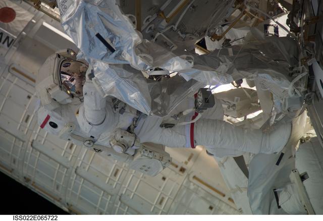 NASA image: Behnken during EVA-2