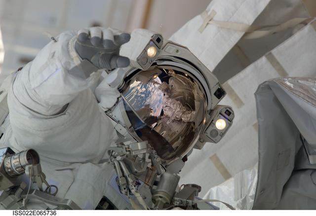 NASA image: Patrick during EVA-2
