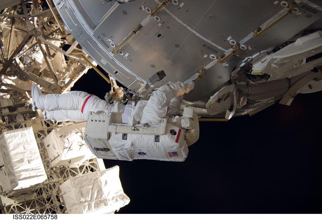 NASA image: Behnken during EVA-2