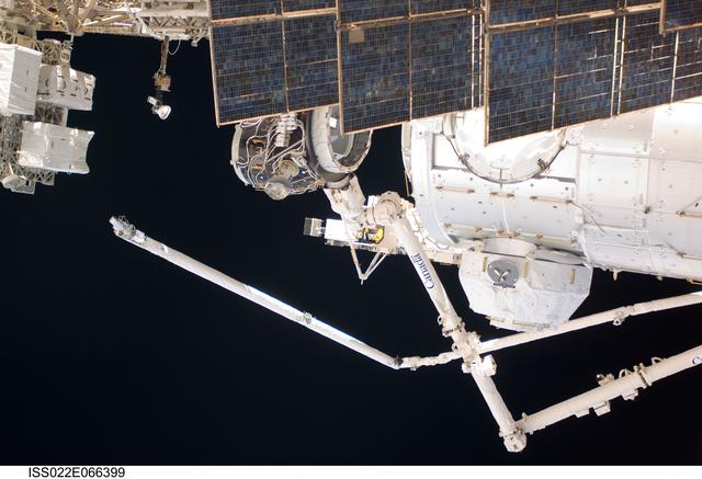 NASA image: PMA-3 Transfer during Joint Operations