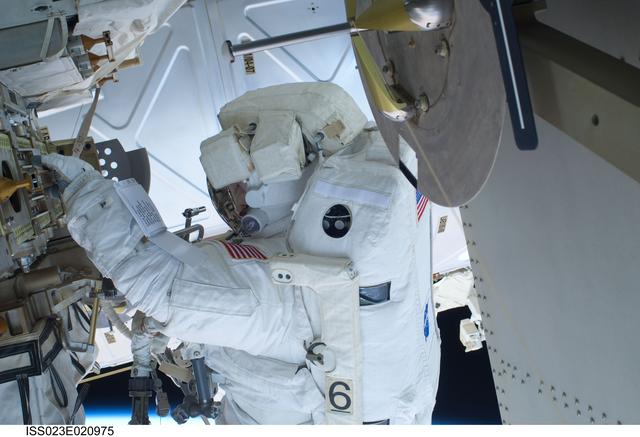 NASA image: Anderson during EVA 1