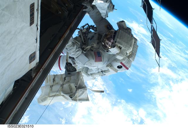 NASA image: Mastracchio during EVA 2