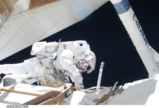 NASA image: Anderson during EVA 2