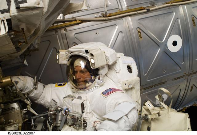 NASA image: Anderson during EVA 3