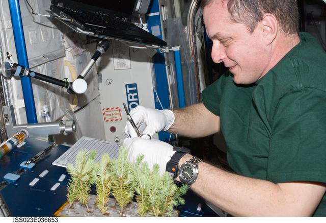 NASA image: Creamer closes out APEX-CSA2 Experiment