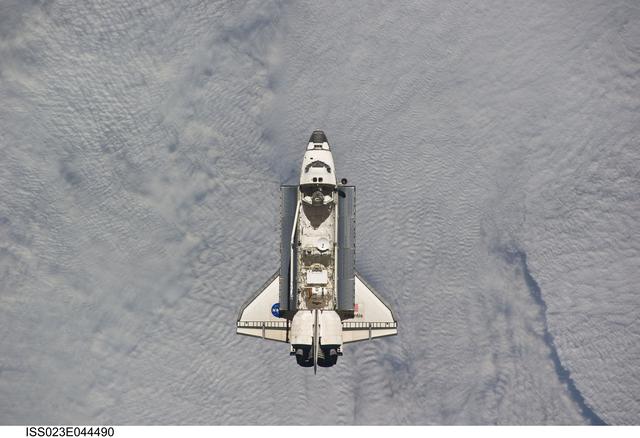 NASA image: Atlantis on Approach to ISS during the STS-132 Mission
