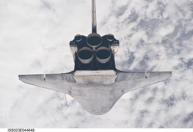 NASA image: STS-132 Atlantis during RPM on Approach to ISS